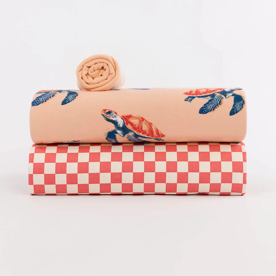 Boordstof ribbing zalmroos - Peach Parfait - See You At Six
